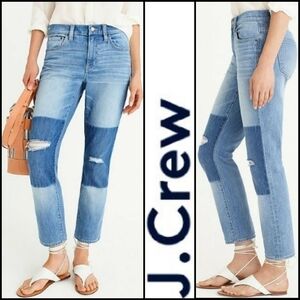 NEW! J CREW Slim Broken In Boyfriend Jeans 25.